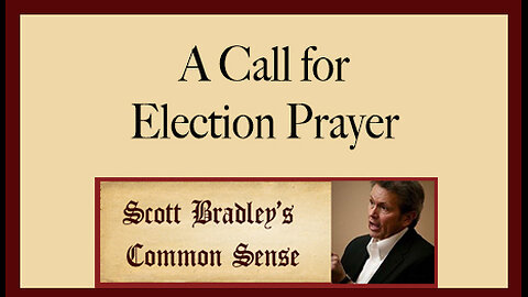 Call for an Election Prayer