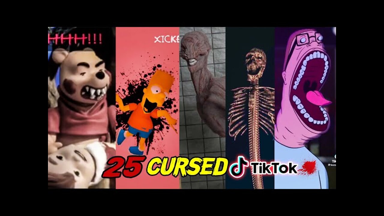 25 Scariest Tiktoks On The Internet | Scary Tiktok.EXE Videos That Will Ruin Your Childhood