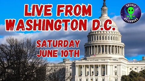 Special Livestream from Washington D.C.