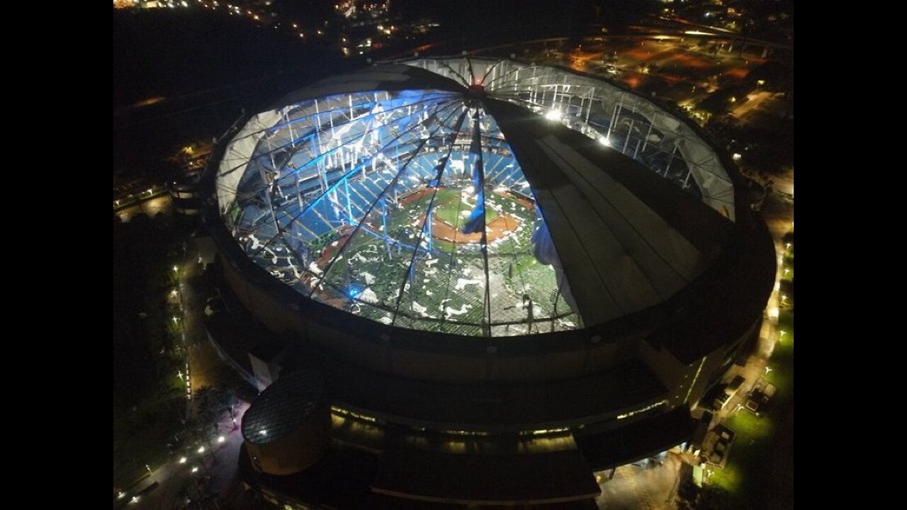 Hurricane Milton Has Destroyed Tropicana Field