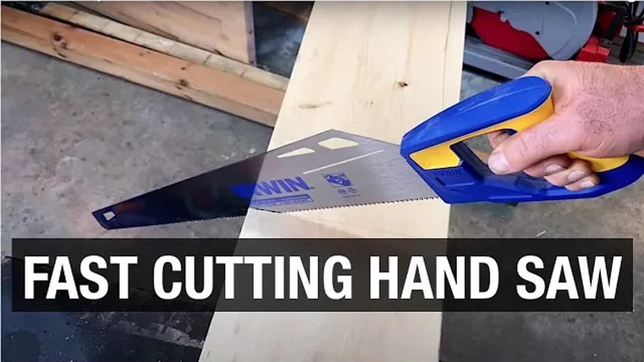 Fast Cutting Hand Saw in Action