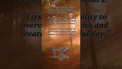 Want to Start Your Day Right? Try These Morning Affirmations! #morningaffirmations #affirmations