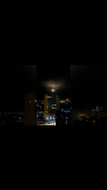 The sky over Belgorod is now bright - air defense missiles are taking off