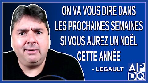 On attend de voir dans les prochaines semaines pour noël d'ici là continuez de suivre les mesures.