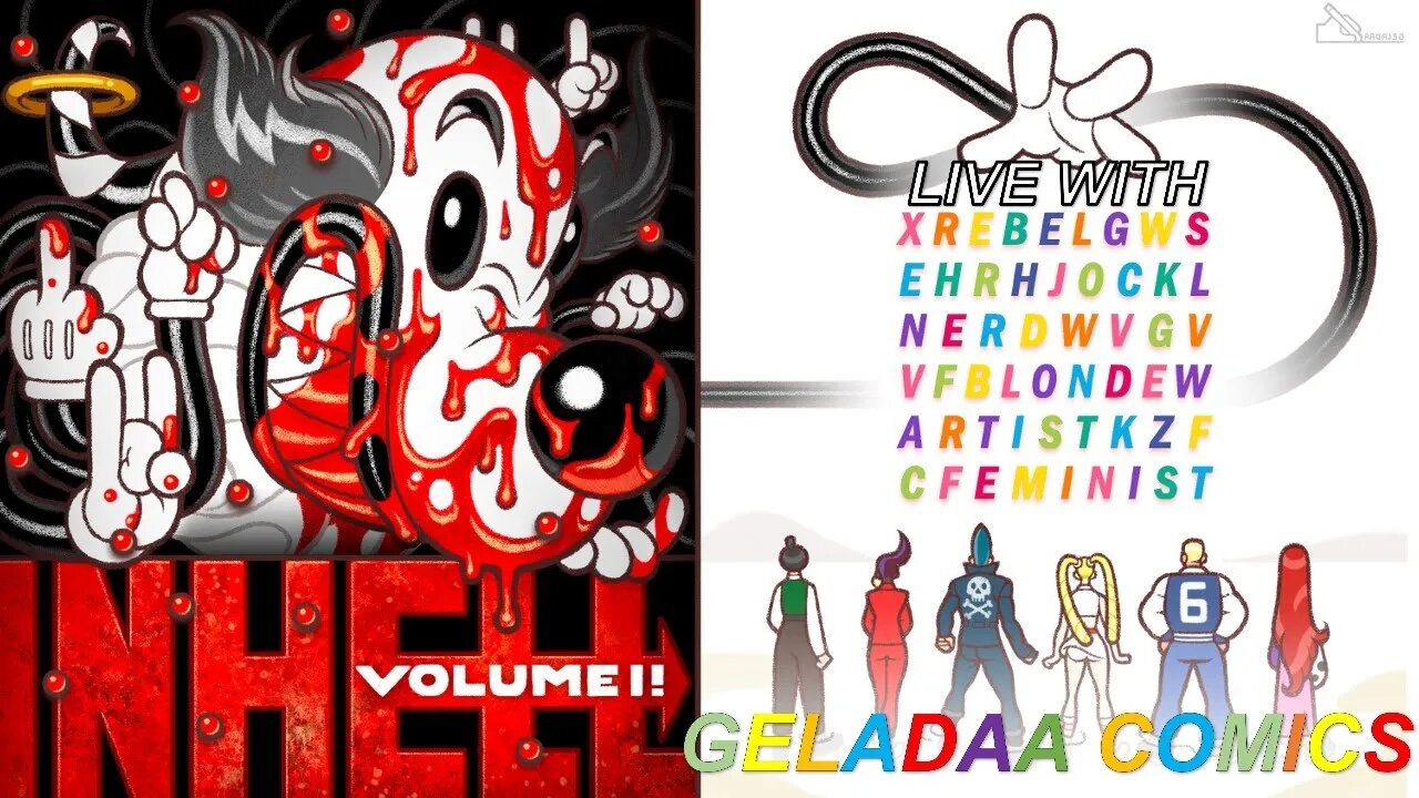 In Hell: Live with Geladaa Comics!