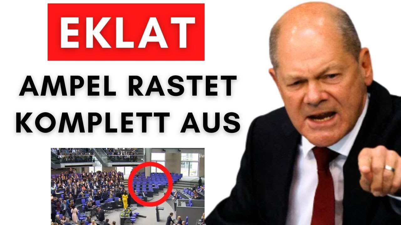 AfD & BSW verlassen bei Selenski-Rede den Bundestag! Ampel rastet aus!