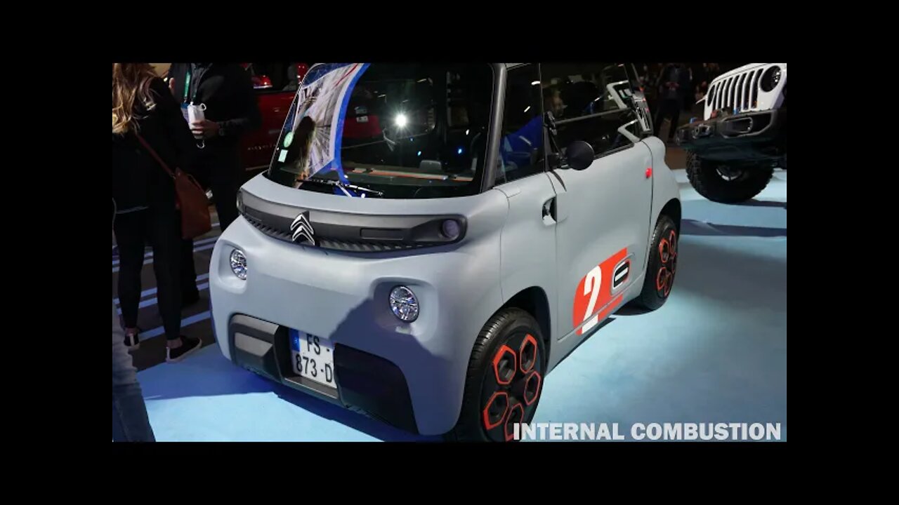 Citroen AMI EV at CES 2022