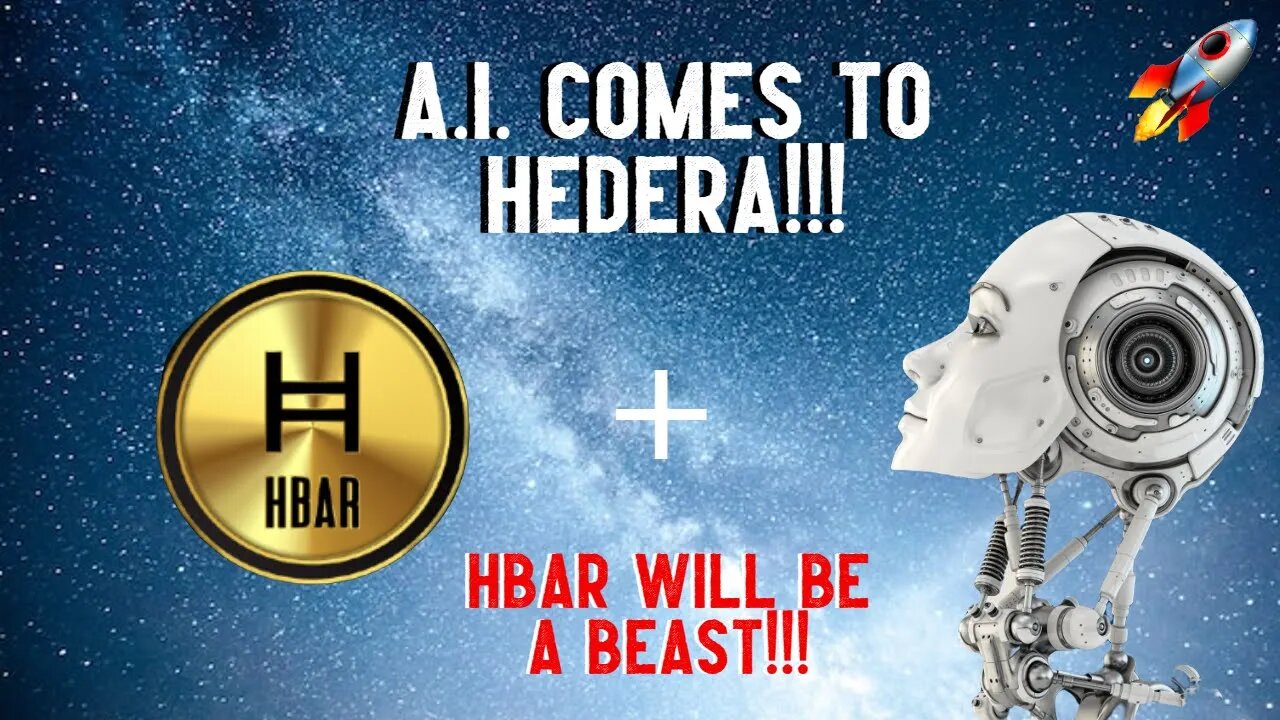 A.I. Comes To Hedera!!! HBAR WILL BE A BEAST!!!