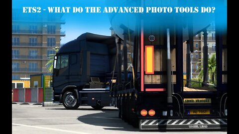 ETS2 - More advanced photo tools