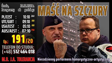 MAŚĆ NA SZCZURY - Olszański, Osadowski NPTV (23.12.2020)