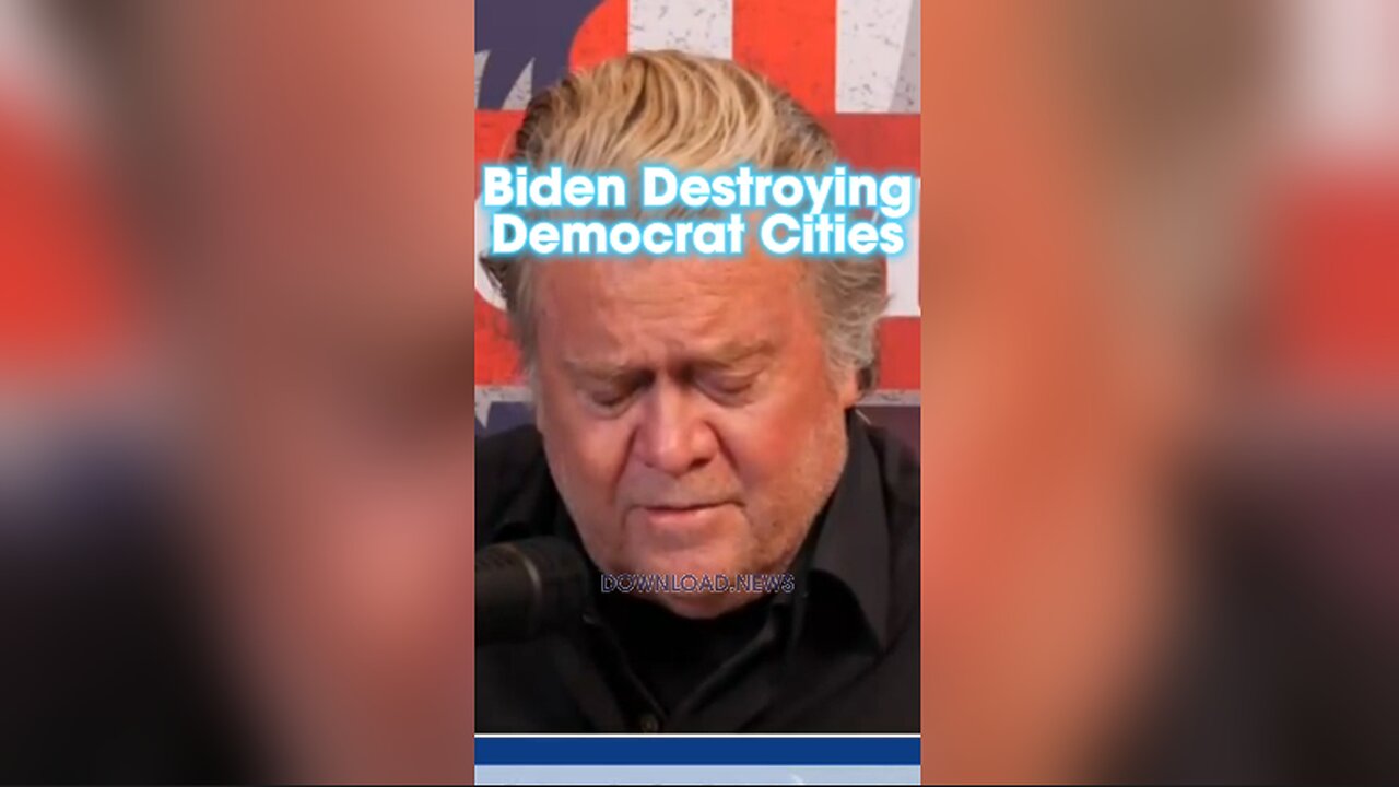 Steve Bannon: The Biden Regime is Creating More MAGA Trump Supporters by Destroying Blue Cities - 10/26/23