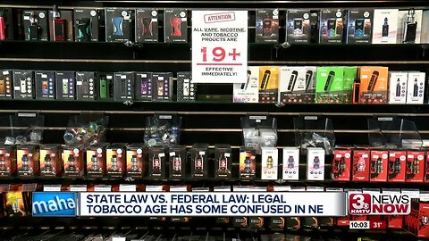 State law vs. federal law: Legal tobacco age has some confused in Nebraska