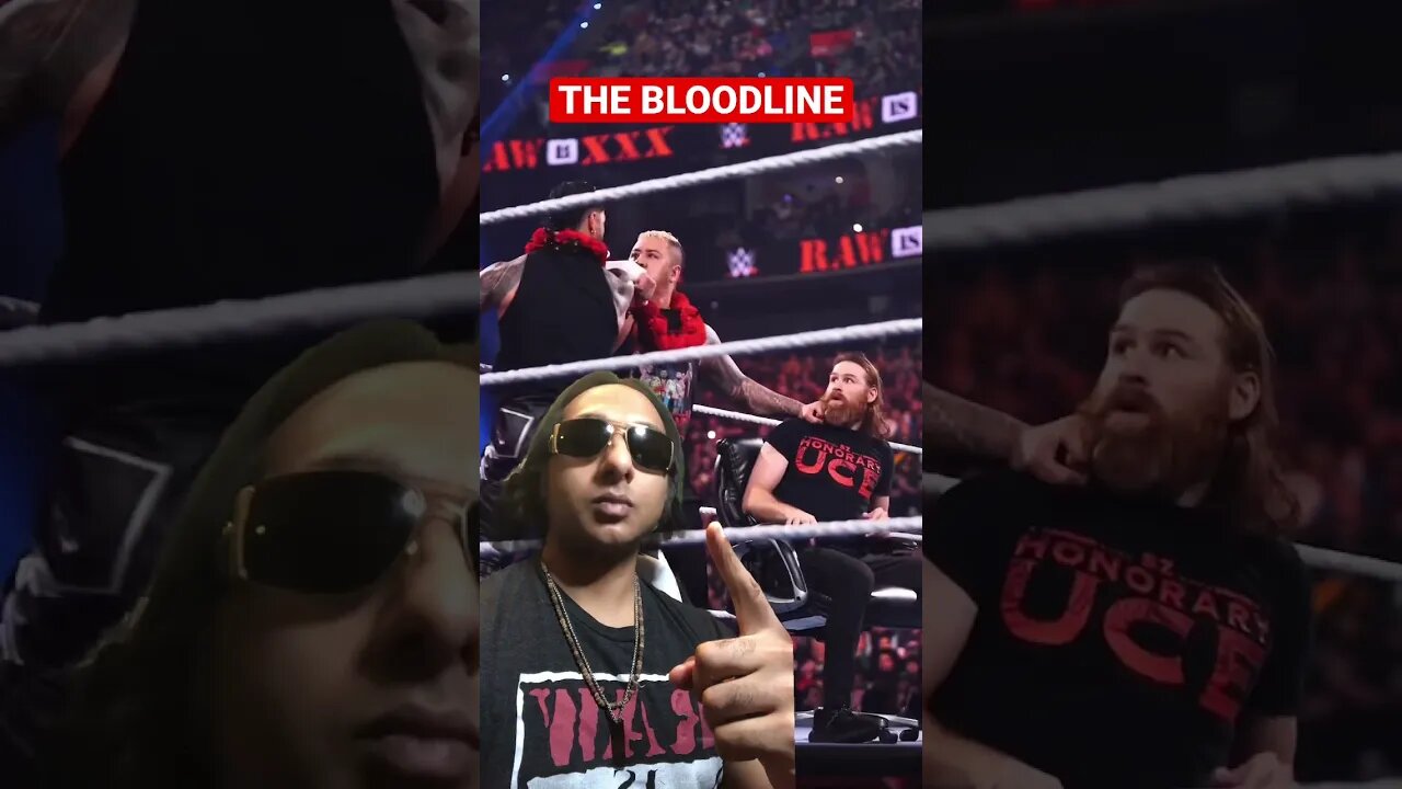 🤣The Bloodline WWE Raw XXX The USOs Sami Zaun #wwe #wrestling #romanreigns