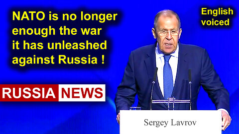 NATO is no longer enough the war it has unleashed against Russia! Lavrov