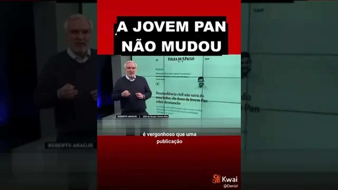 A JOVEM PAN NÃO MUDOU! Nota da @jovempannews sobre a perseguição de outras mídias.