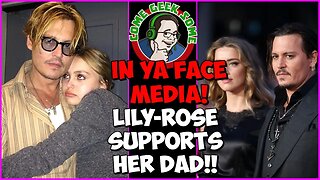 Media HATES this! Lily-Rose Depp Supports Her Father Johnny Depp!