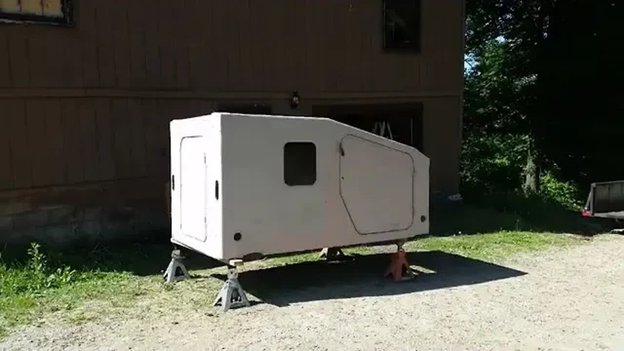 foam truck camper diy