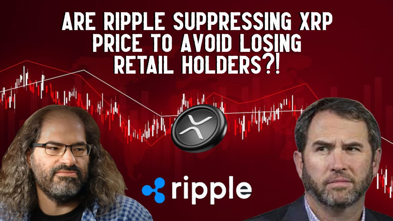 Are Ripple SUPPRESSING XRP Price To AVOID LOSING RETAIL?!