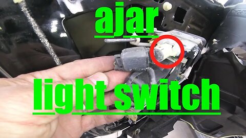 IT'S ALWAYS ON!! Driver Door Ajar Light SWITCH Ford Explorer √ Fix it Angel