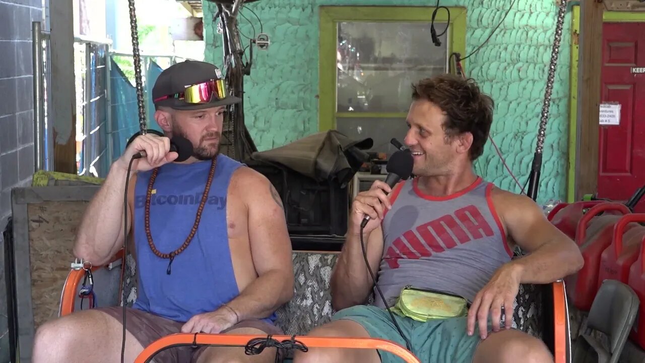 Convos On The Pedicab #101 The Bitcoin Bum