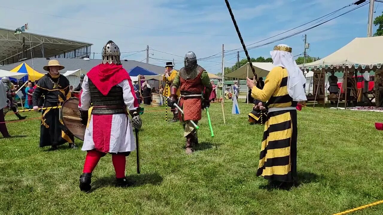 SCA Heavy Fight from the Spring Crown Tournament of the Middle Kingdom 2023