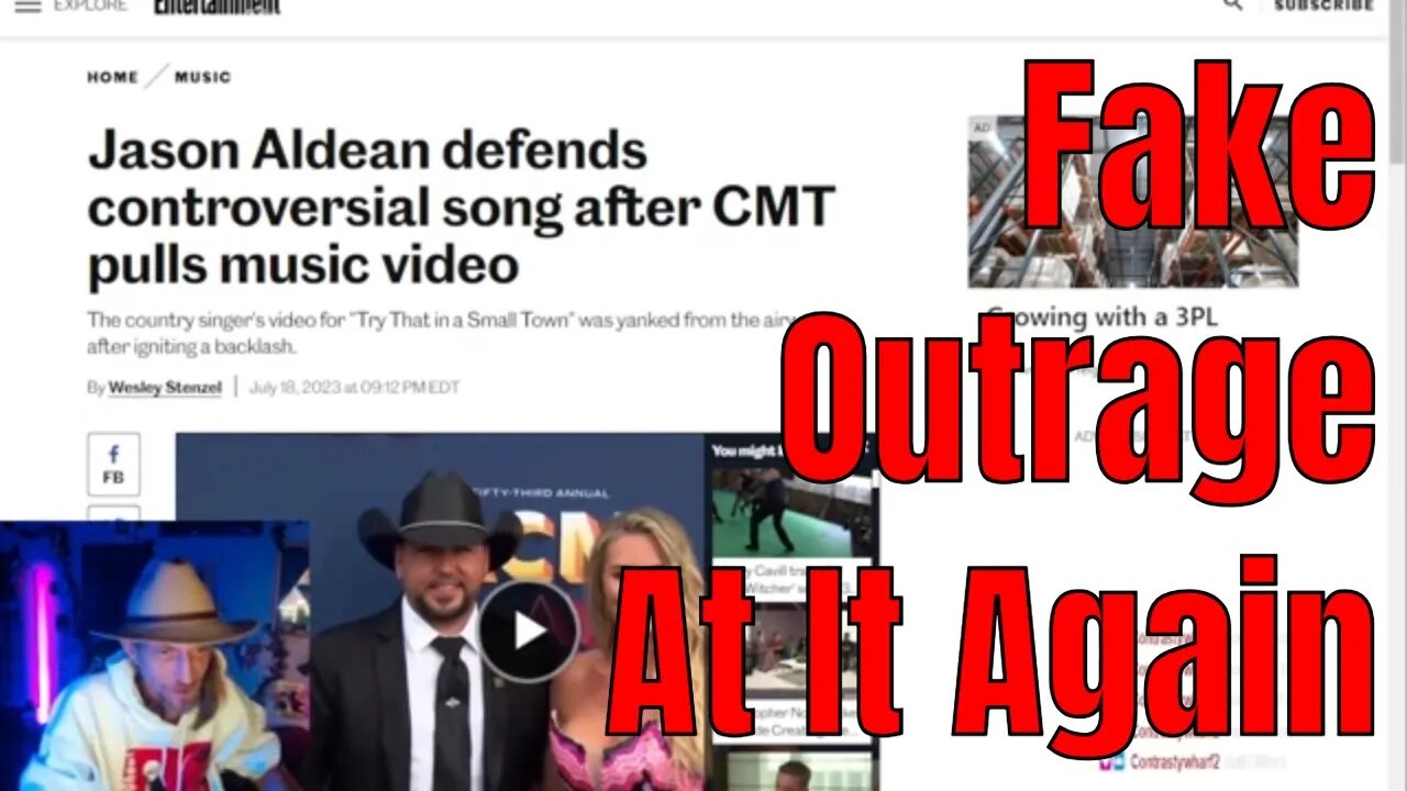 The Country Music Controversy | Jason Aldean | Miranda Lambert | Fake Social Media Outrage