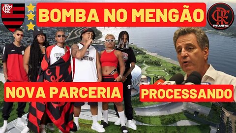 BOMBA LANDIM PROCESSANDO TORCEDOR👀😱 NOVA PARCERIA DO FLA🤩😎