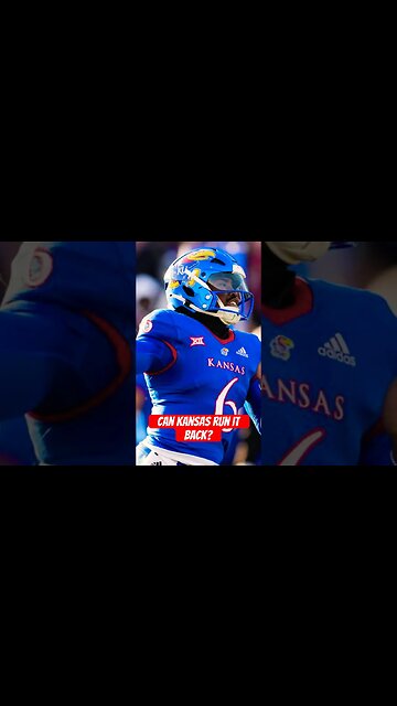 Will Kansas RUN IT BACK?🏈 #collegefootballpredictions #kansasfootball