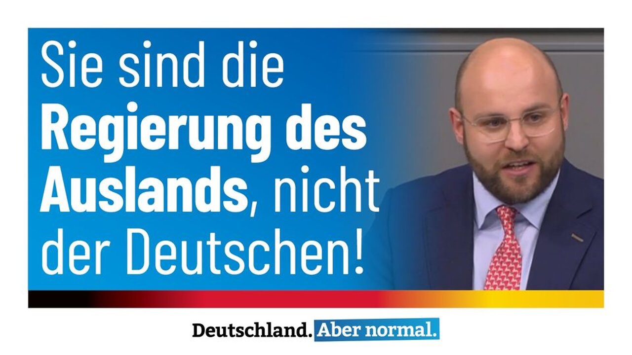 Die Ampel ist die Regierung des Ausland und nicht der Deutschen.