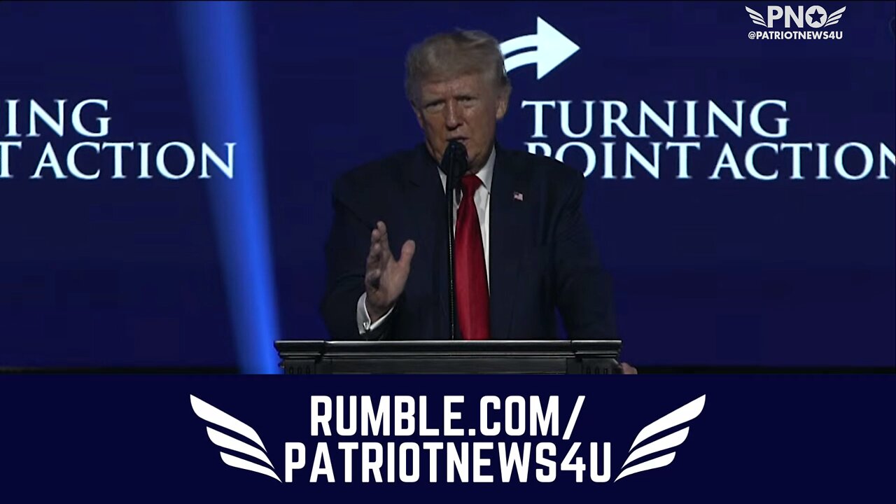 FULL SPEECH REPLAY: President Trump, Turning Point Action, Student Action Summit