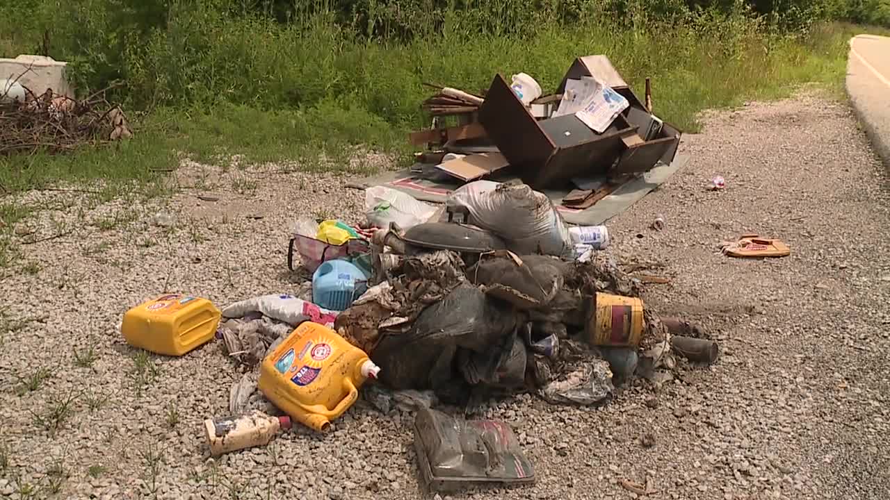 Illegal dumping in Swope Park concerns visitors