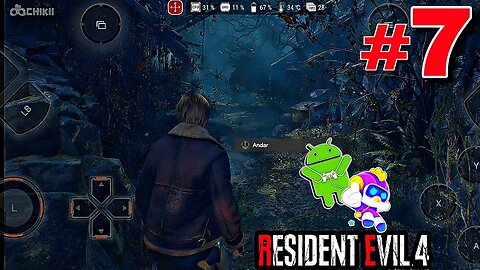 RESIDENT EVIL 4 REMAKE JOGANDO NO CELULAR| COM O APLICATIVO CHIKII EP07