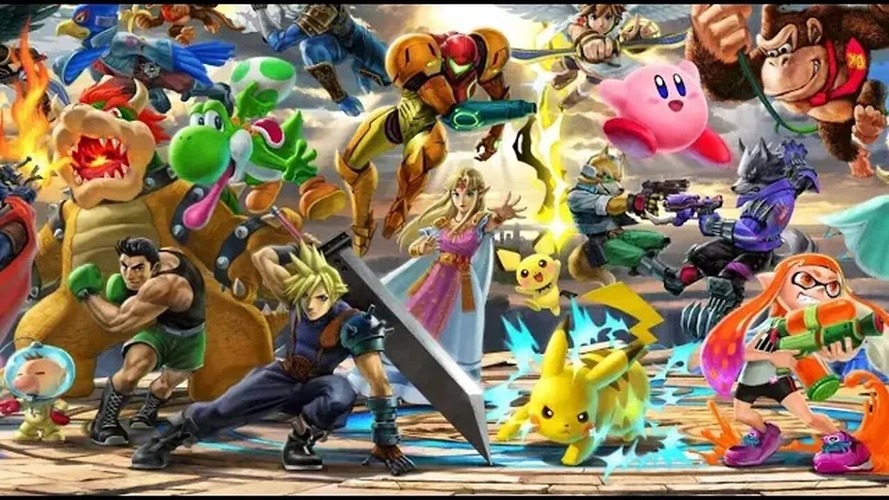 Probando el smash Ultimate por primera vez en vivo =)