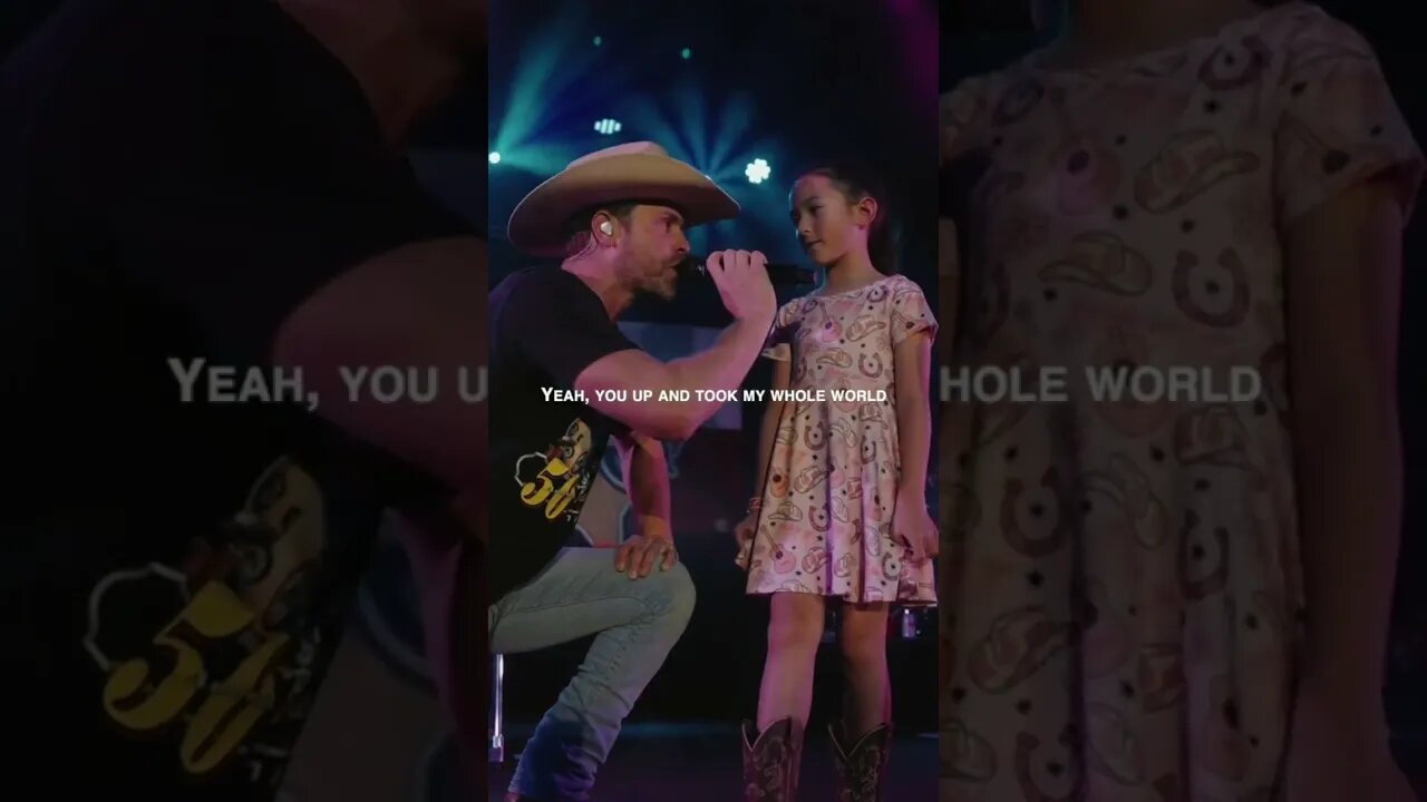 Dustin Lynch Brings Little Girl On Stage (via: dustinlynch_) #music #fan #countrymusic #concert