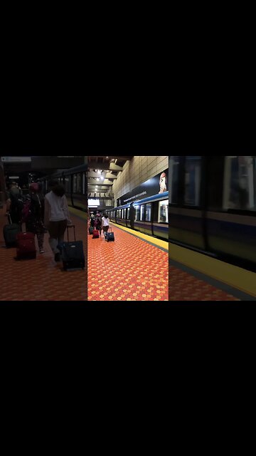 Stunning iconic Montreal metro