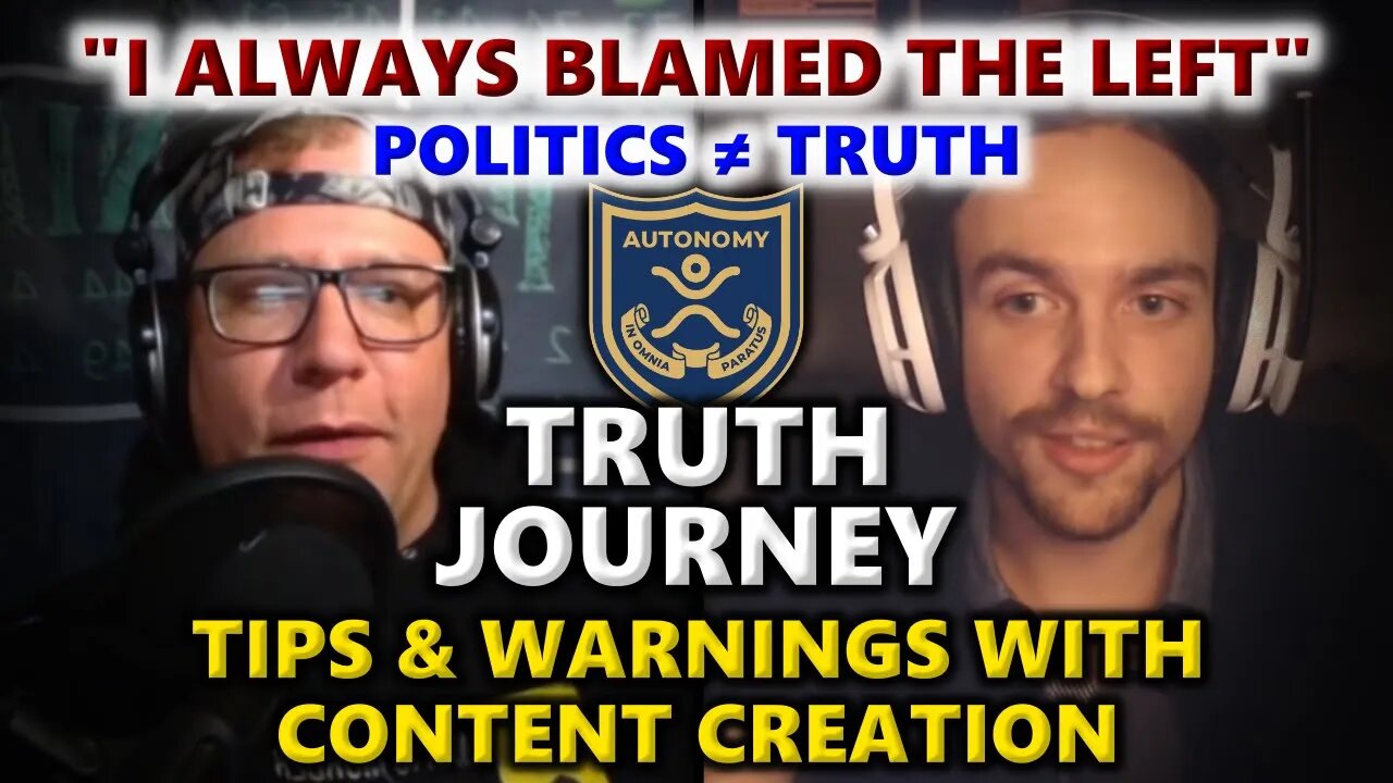 Truth Waits For NOBODY! Start Making Content! - Richard Grove Autonomy, Fenix Aurora & Cory Endrulat