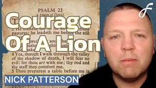 Nick Patterson - Courageous Freedom Fighter