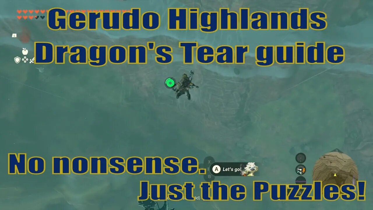 Gerudo Highlands - Sapphia's table Dragon's Tear guide | Zelda TOTK