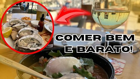 COMER BEM E BARATO EM PORTUGAL | Vlog de domingo Marina de Oeiras