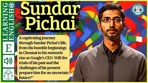 Learn English Through story Level 3 🔥English Stories 🔥 Sundar Pichai