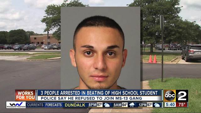 3 suspects arrested in beating of high school student