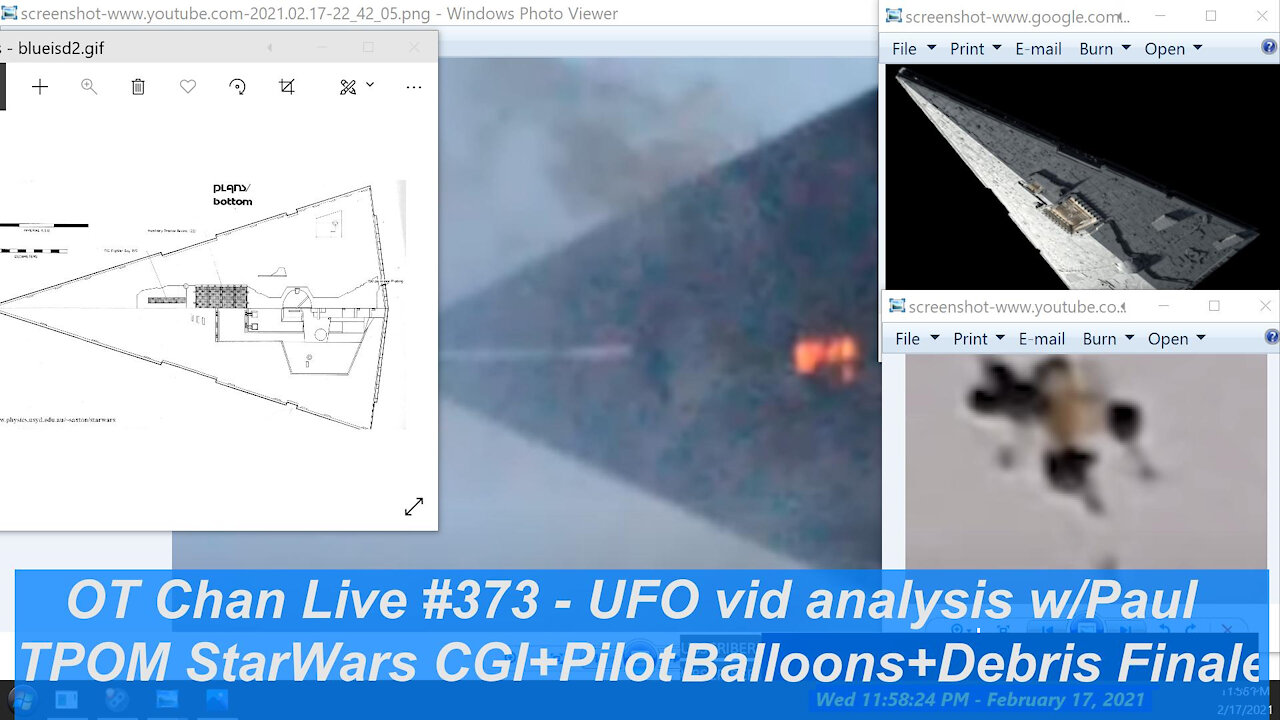 Pauls UFO video analysis and Topics My repeating DREAM since ET visit + UAP vids] - OT Chan Live#373