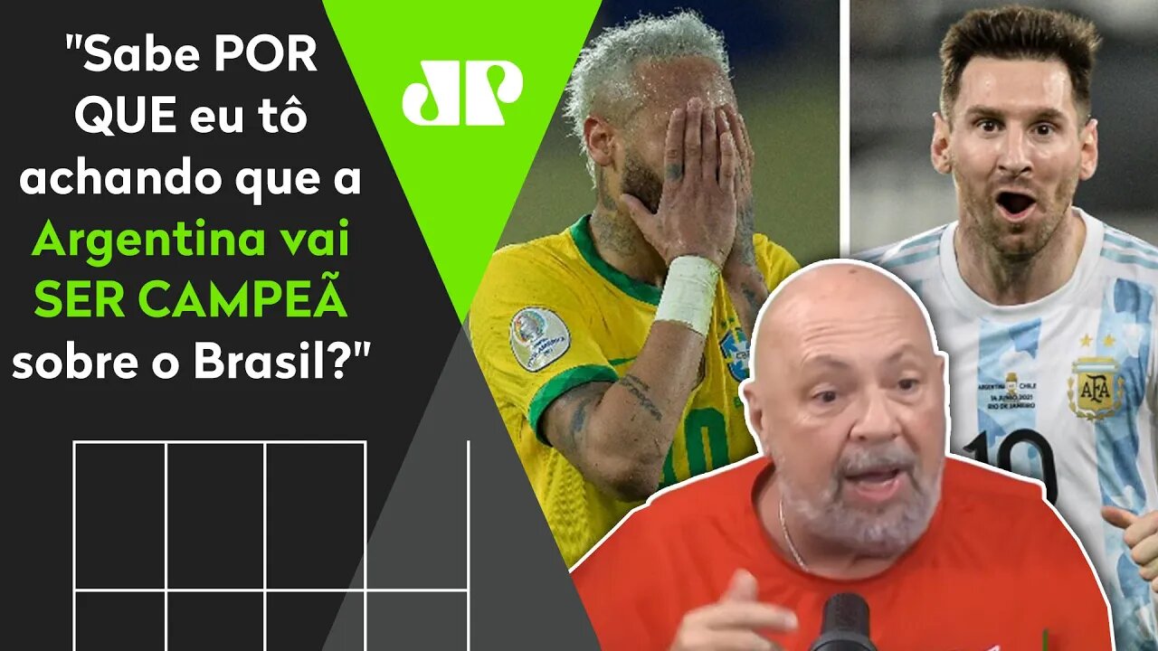 PROFETA? OLHA que INCRÍVEL o que narrador falou ANTES de Brasil x Argentina!