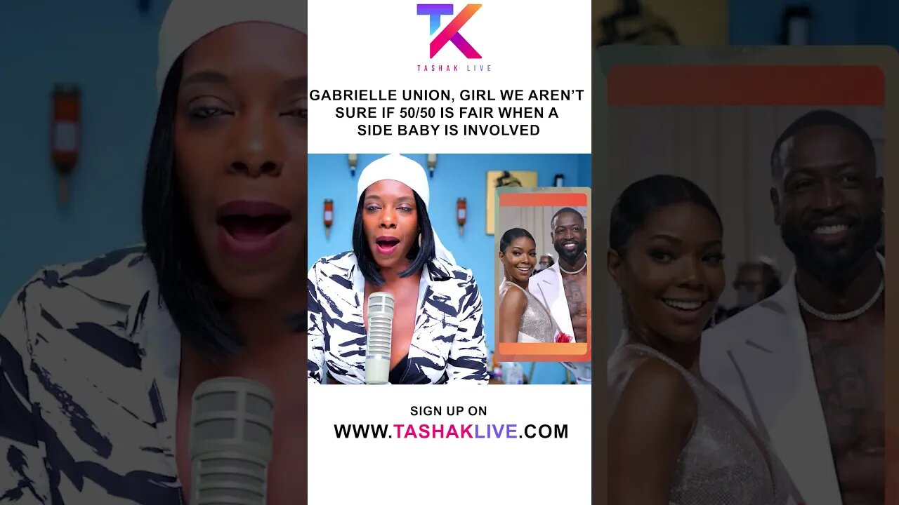Gabrielle Union... Is It 50/50 Including the "Bonus" Baby Because You May Be Getting Robbed Sis?