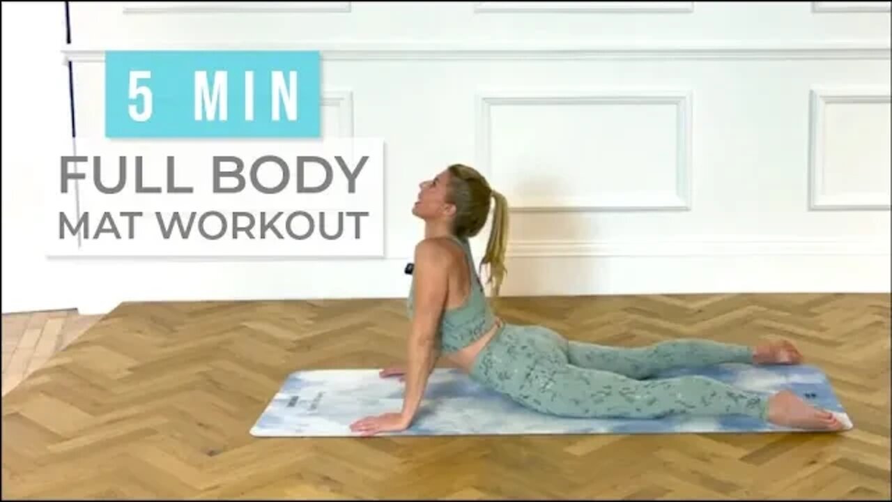 5 min Full Body Mini Mat Workout