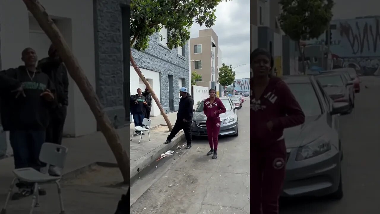 Crip Mac Feeds the Homeless on Skid Row @cripmac55nhc @cmacdaloc @Itzmilktv