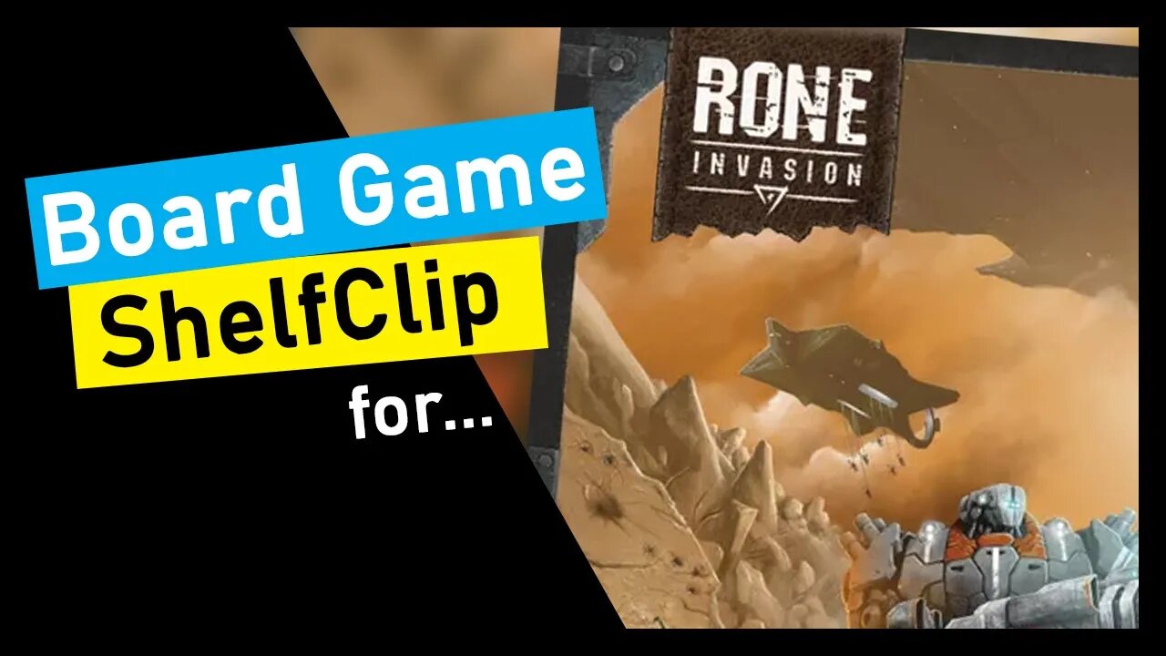 🌱ShelfClips: RONE: Invasion (Short Board Game Preview)