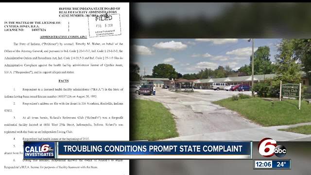 CALL 6: Attorney General launches complaint after troubling conditions found at retirement club