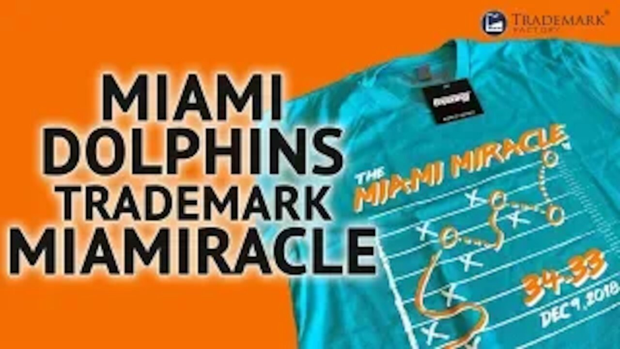 Miami Dolphins Trademark | Trademark Factory Screw-Ups - Ep. 080