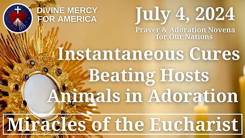 Sharon Amaya - Eucharistic Miracles Series - Betania Beating Heart Host, Animals in Adoration